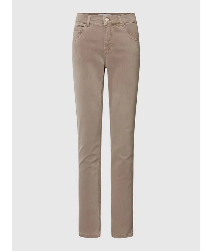 obrazek 1 Jeansy o kroju skinny fit z 5 kieszeniami