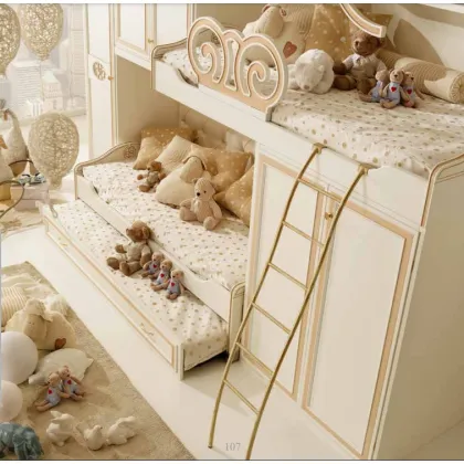 Zdjęcie Żelazna drabinka do piętrowego łóżka - Ferretti e Ferretti