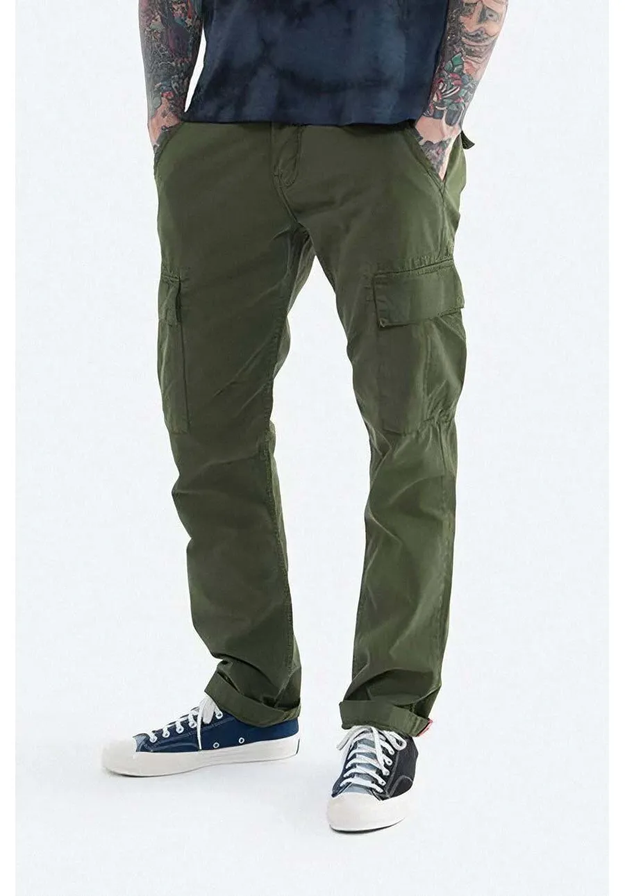 obrazek 1 Alpha Industries spodnie bawełniane Agent Pant kolor zielony proste 158205.142