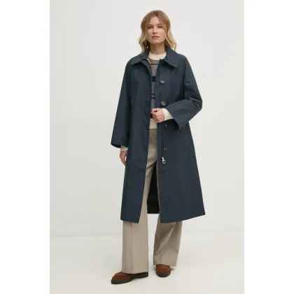 Zdjęcie Barbour płaszcz damski kolor granatowy przejściowy LSP0198NY71