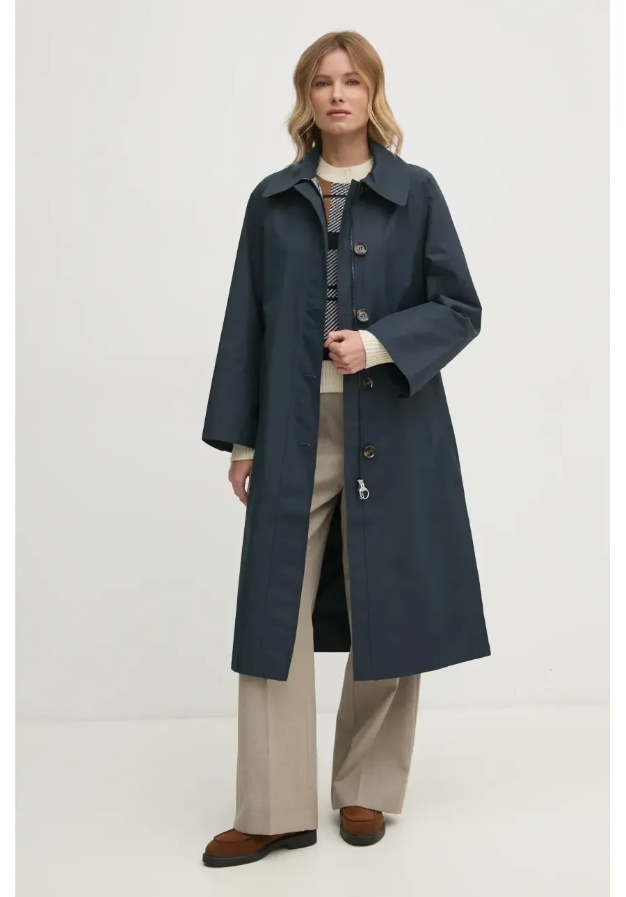 obrazek 1 Barbour płaszcz damski kolor granatowy przejściowy LSP0198NY71