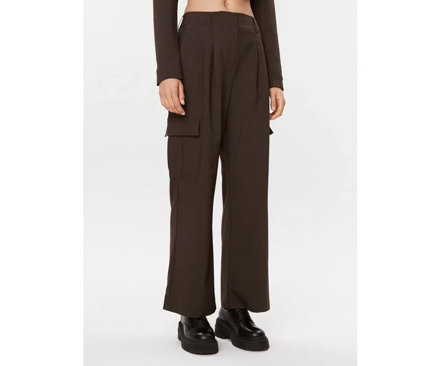 obrazek 1 Herskind Spodnie materiałowe Louise 4905519 Brązowy Relaxed Fit