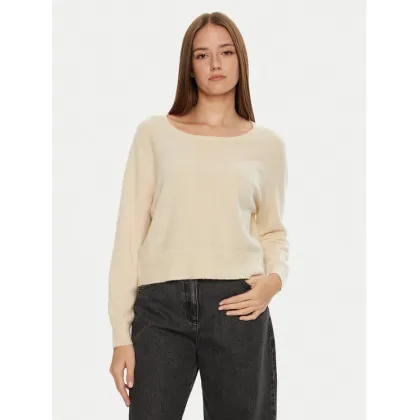 Zdjęcie American Vintage Sweter Raxow RAX18EH24 Beżowy Loose Fit