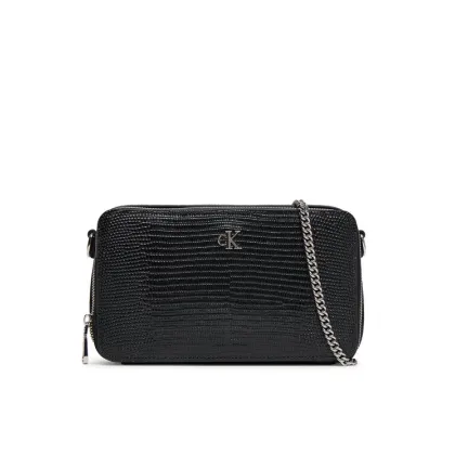Zdjęcie Calvin Klein Torebka Lizard Embossed Lthr Mini Wallet LV04F1071G Czarny