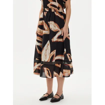 Zdjęcie DKNY Spódnica midi P4EN0X38 Czarny Oversize