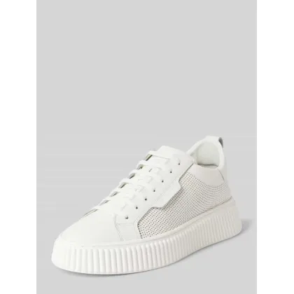 Zdjęcie Sneakersy ze skóry z detalem z logo model ‘HOPPER’