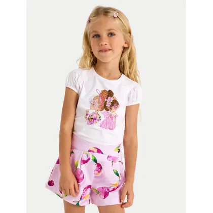 Zdjęcie Mayoral Szorty materiałowe 3905 Różowy Regular Fit