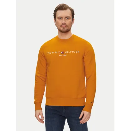 Zdjęcie Tommy Hilfiger Bluza Logo MW0MW11596 Pomarańczowy Regular Fit