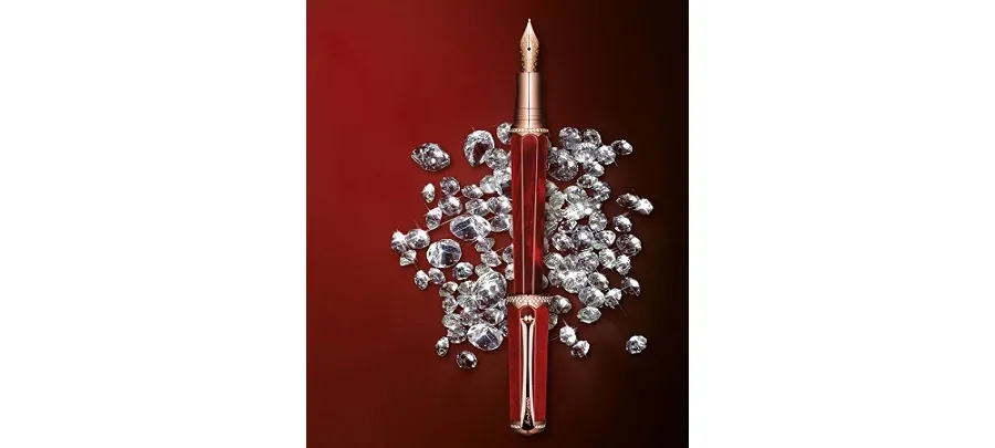 obrazek 1 Luksusowe Pióro Wieczne Piccola Diamanti Montegrappa