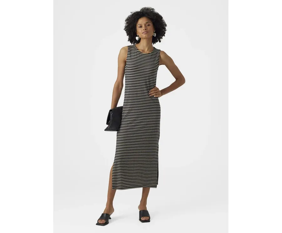 obrazek 1 Vero Moda Sukienka letnia Fiona 10290338 Czarny Loose Fit