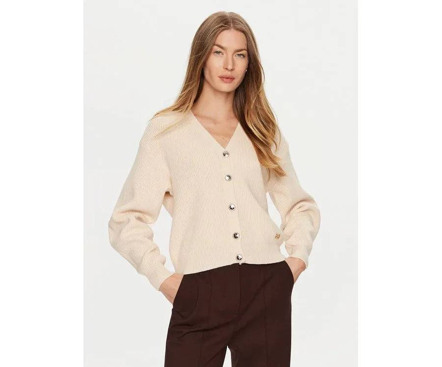 obrazek 1 Rinascimento Kardigan CFM0011590003 Beżowy Regular Fit