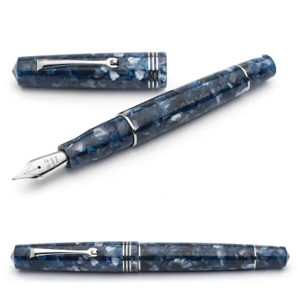 Picture A stylish Italian pen with a silver nib Leonardo
