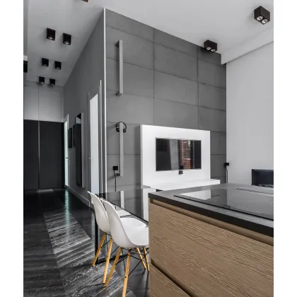 Zdjęcie 150x60 cm LS - (antracyt) - płyta z betonu architektonicznego GRC