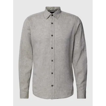 Zdjęcie Koszula casualowa o kroju slim fit z kołnierzykiem typu kent model ‘Hanson’