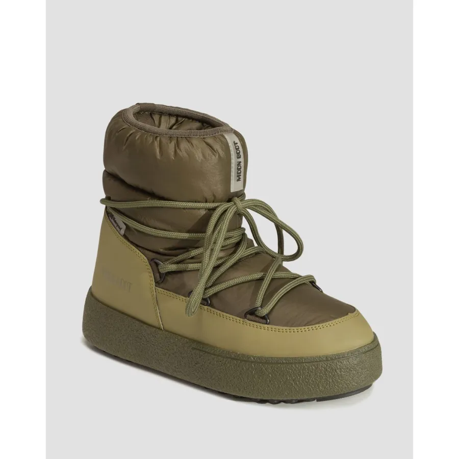 obrazek 1 Buty Zimowe Męskie Moon Boot Mtrack Low Nylon Wp Zielone