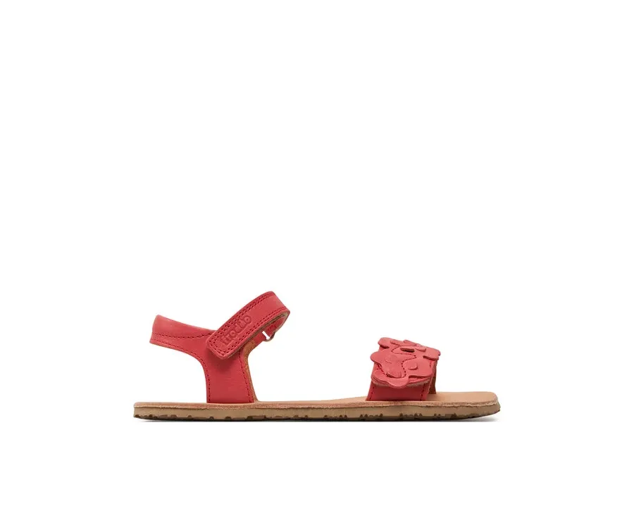 obrazek 1 Froddo Sandały Barefoot Flexy Flowers G3150265 S Czerwony
