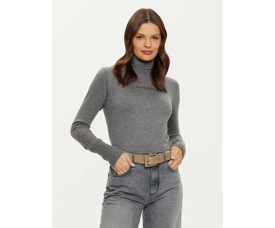 obrazek 1 Guess Jeans Golf W4BR15 Z3HO2 Szary Regular Fit
