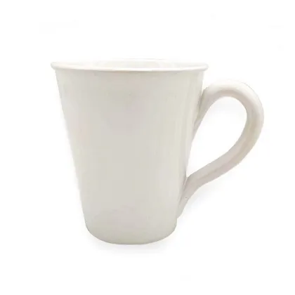 Picture Handmade mug made of white ceramics