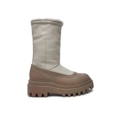 Zdjęcie Calvin Klein Jeans Śniegowce Flatform Chelsea Boot Padded YW0YW01558 Beżowy