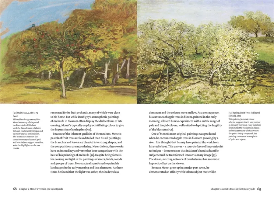 obrazek 8 Książka Drzewa Moneta Obrazy i rysunki Claude'a Monet - Thames & Hudson