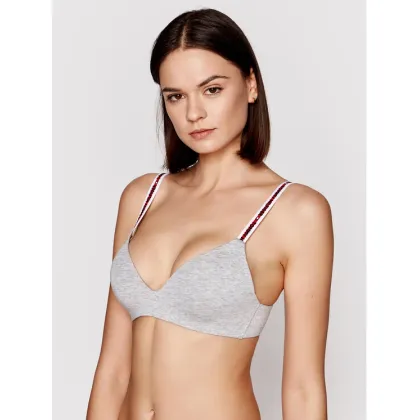 Zdjęcie Tommy Hilfiger Biustonosz bezfiszbinowy Lighty Lined UW0UW02413 Szary