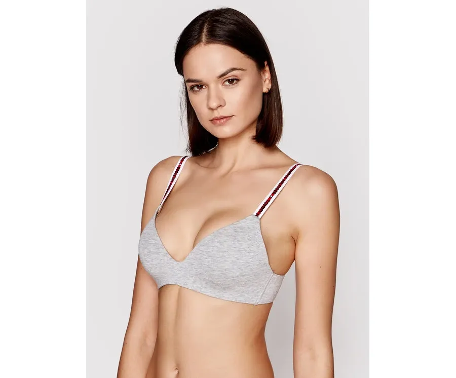 obrazek 1 Tommy Hilfiger Biustonosz bezfiszbinowy Lighty Lined UW0UW02413 Szary