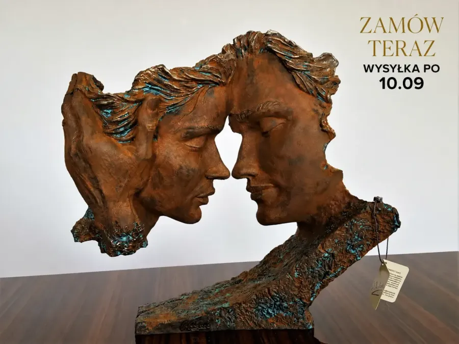 obrazek 1 Fantastyczna rzeźba dwojga zakochanych ludzi
