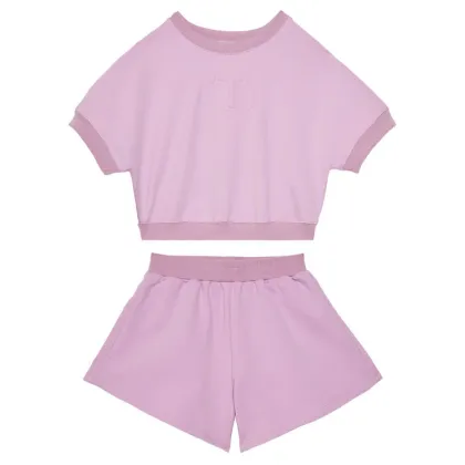 Zdjęcie TWINSET Komplet dresowy 251GJ2580 Fioletowy Regular Fit