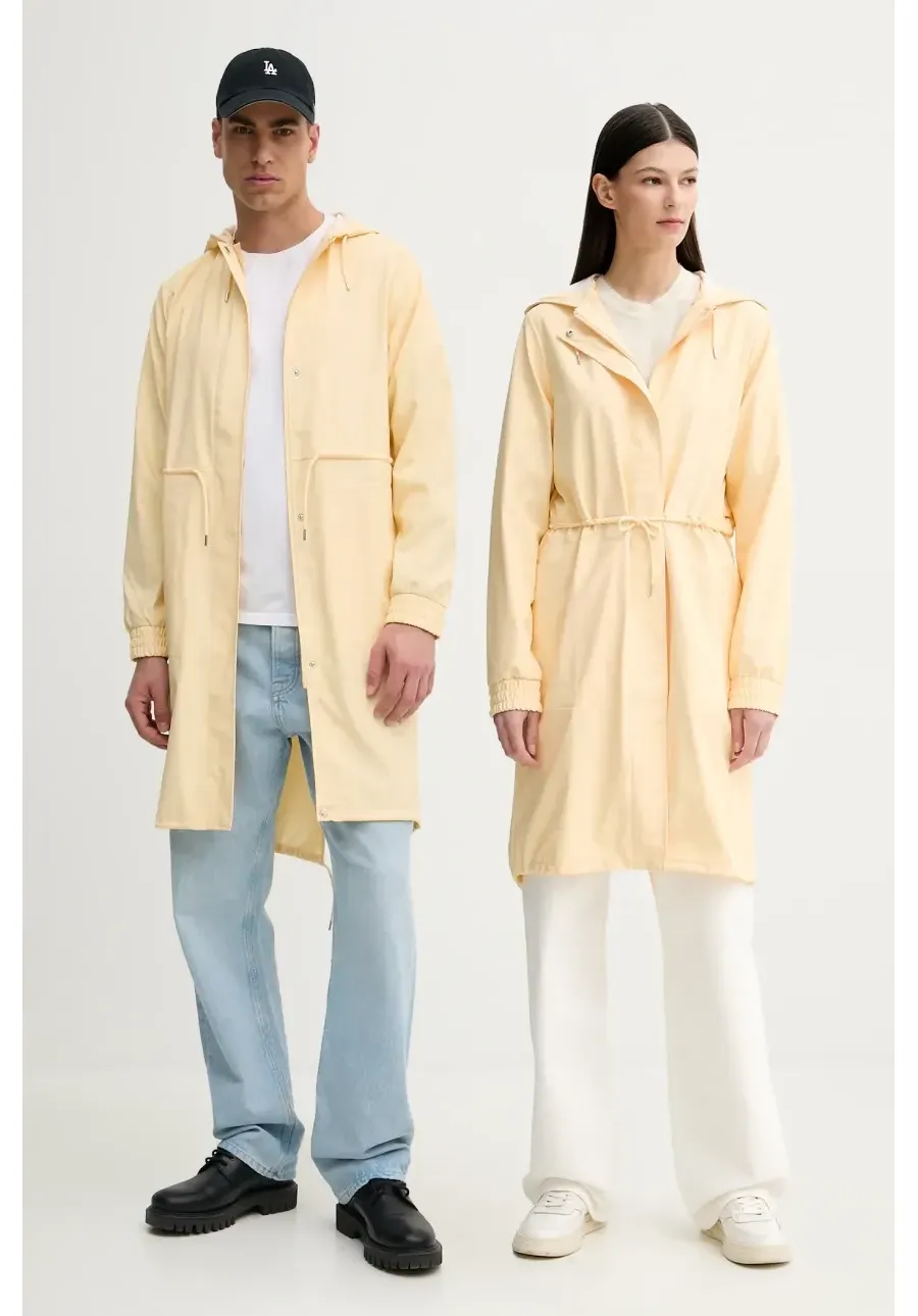obrazek 1 Rains kurtka String W Parka W3 kolor żółty przejściowa 18550