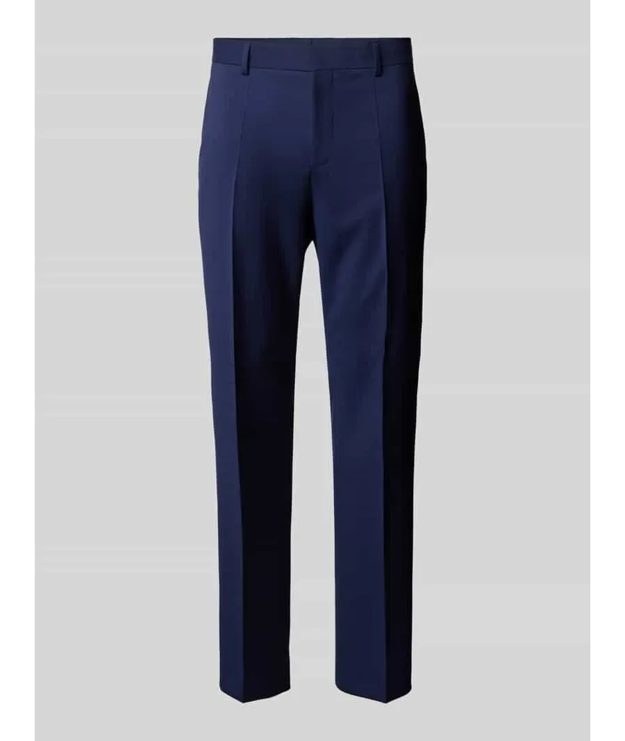 obrazek 1 Spodnie do garnituru o kroju regular fit w kant model ‘Genius’