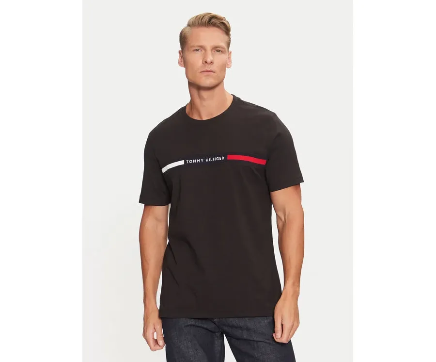 obrazek 1 Tommy Hilfiger T-Shirt MW0MW36498 Czarny Regular Fit