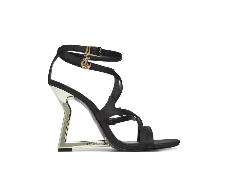 obrazek 1 Just Cavalli Sandały 78RA3S63 ZSA29 Czarny