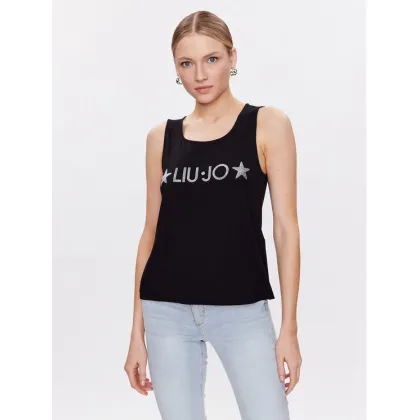 Zdjęcie Liu Jo Beachwear Top VA3100 J5360 Czarny Regular Fit