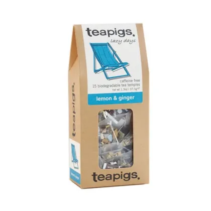Zdjęcie teapigs Lemon & Ginger 15 piramidek TEAPIGS