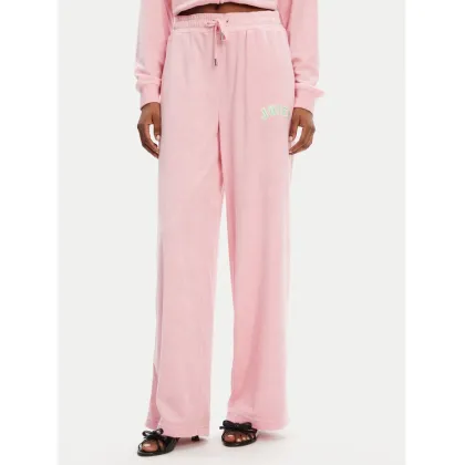 Zdjęcie Juicy Couture Spodnie dresowe Regan JCWBJ125335 Różowy Wide Leg