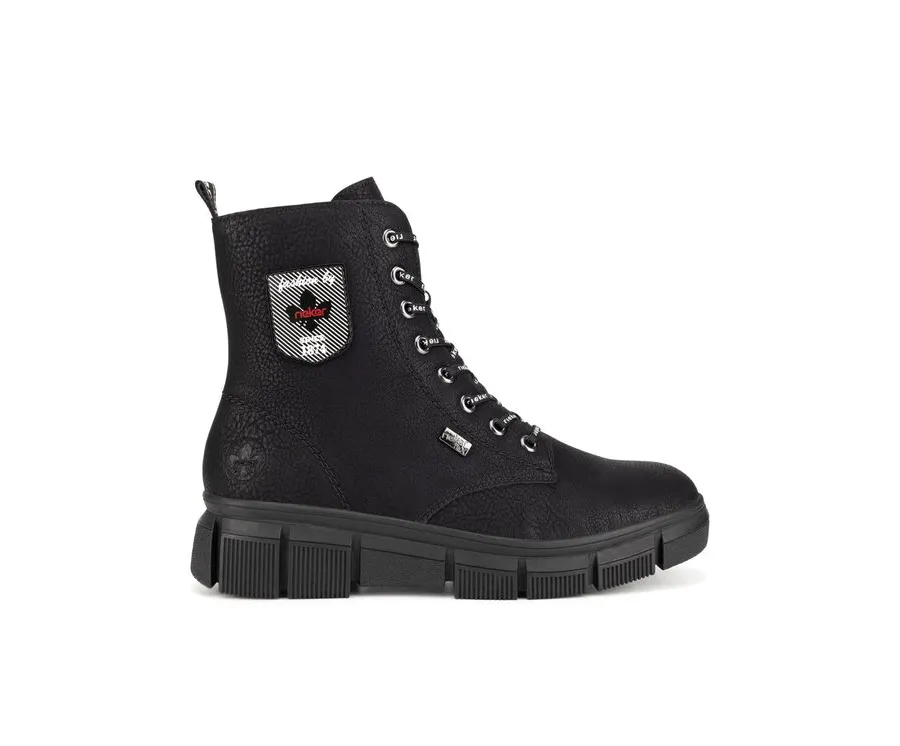 obrazek 1 Rieker Botki X3410-00 Czarny