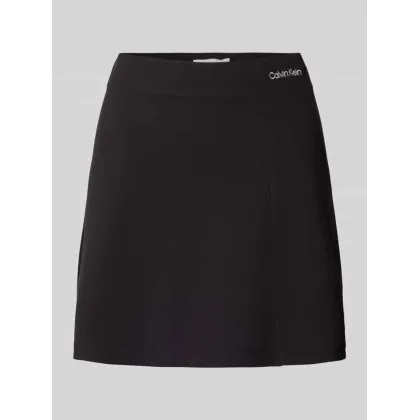 Zdjęcie Calvin Klein Jeans Spódnica trapezowa Logo Milano J20J225333 Czarny Regular Fit