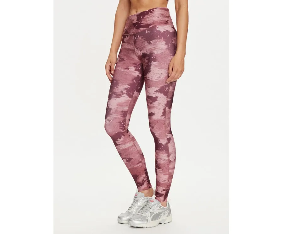obrazek 1 Reebok Legginsy Id Train Camo 100035803 Bordowy Slim Fit