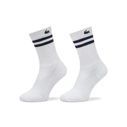 Zdjęcie Lacoste Skarpety wysokie unisex RA1095 Biały