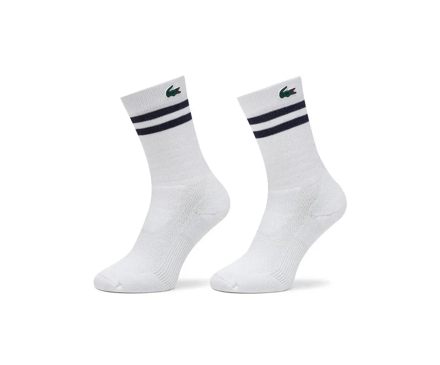 obrazek 1 Lacoste Skarpety wysokie unisex RA1095 Biały