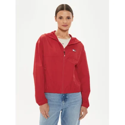Zdjęcie Tommy Jeans Wiatrówka Chicago DW0DW19302 Czerwony Regular Fit