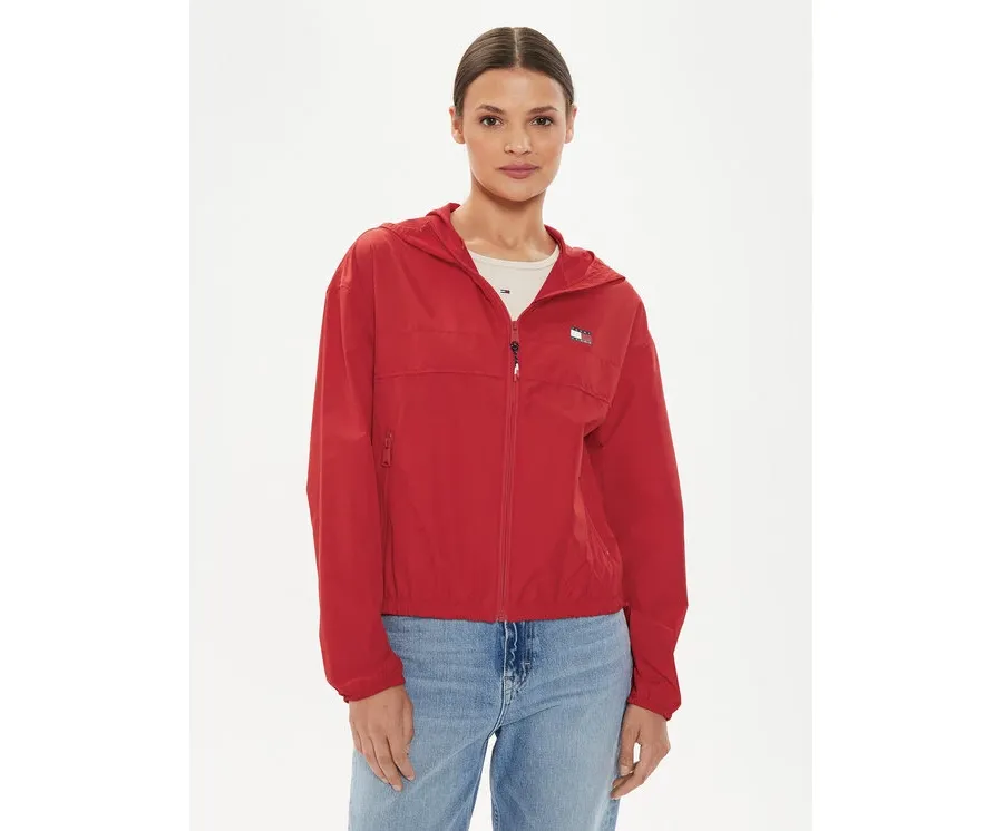 obrazek 1 Tommy Jeans Wiatrówka Chicago DW0DW19302 Czerwony Regular Fit