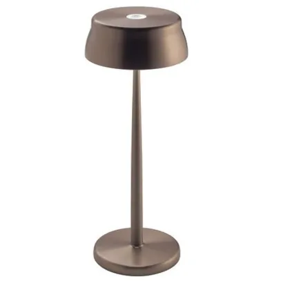 Zdjęcie Bezprzewodowa lampa stołowa Sister w kolorze miedzianym