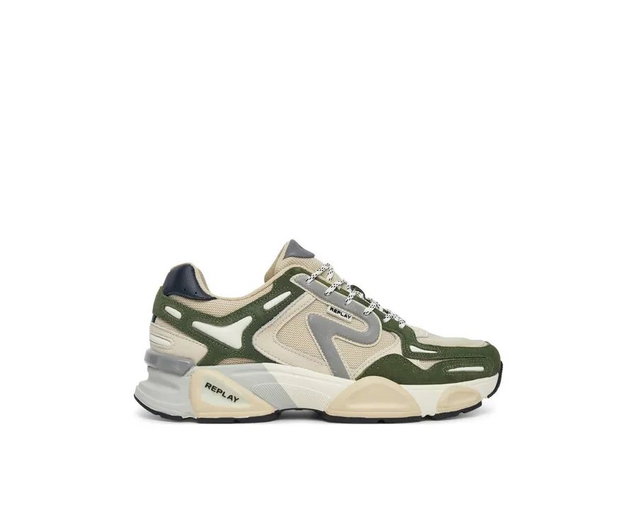 obrazek 1 REPLAY Sneakersy GMS9M .000.C0008T Zielony