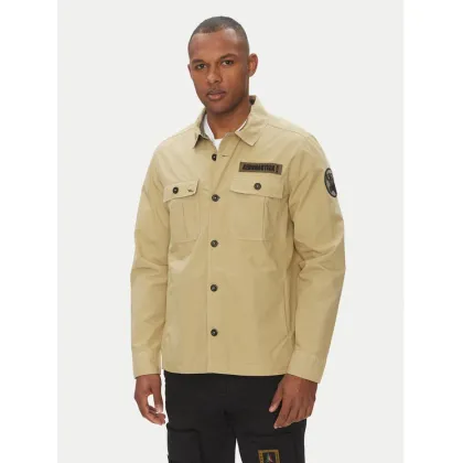 Zdjęcie Aeronautica Militare Kurtka przejściowa 251AC032CT3505 Beżowy Regular Fit