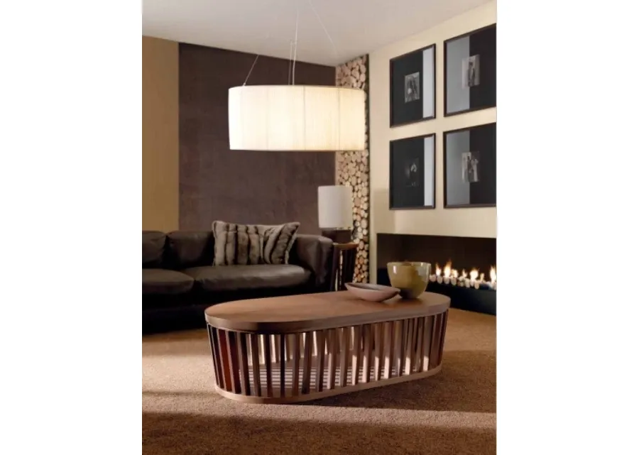 obrazek 1 Oryginalny stolik kawowy 140x70cm z litego orzecha - Ulivi Salotti