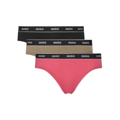 Zdjęcie HUGO Komplet 3 par fig klasycznych 50480157 Kolorowy