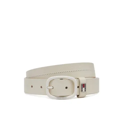 Zdjęcie Tommy Jeans Pasek Damski Tjw Oval Tonal 3.0 AW0AW17392 Biały