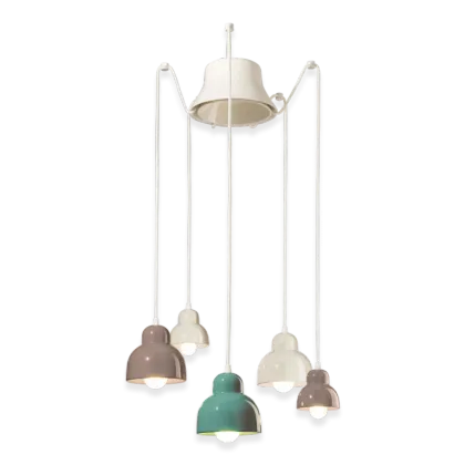 Zdjęcie Elegancka włoska lampa sufitowa w stylu awangardowym