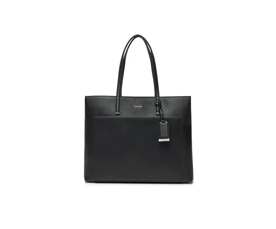 obrazek 1 Calvin Klein Torebka Ck Must Medium Shopper_Caviar K60K613086 Czarny